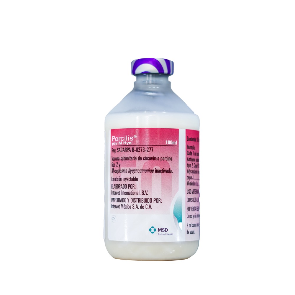 PORCILIS PCVMHYO - Unidosis Circovirus + Mycoplasma