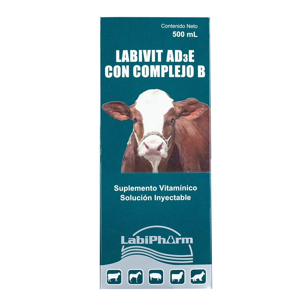 Labivit AD3E + complejo B 500ml