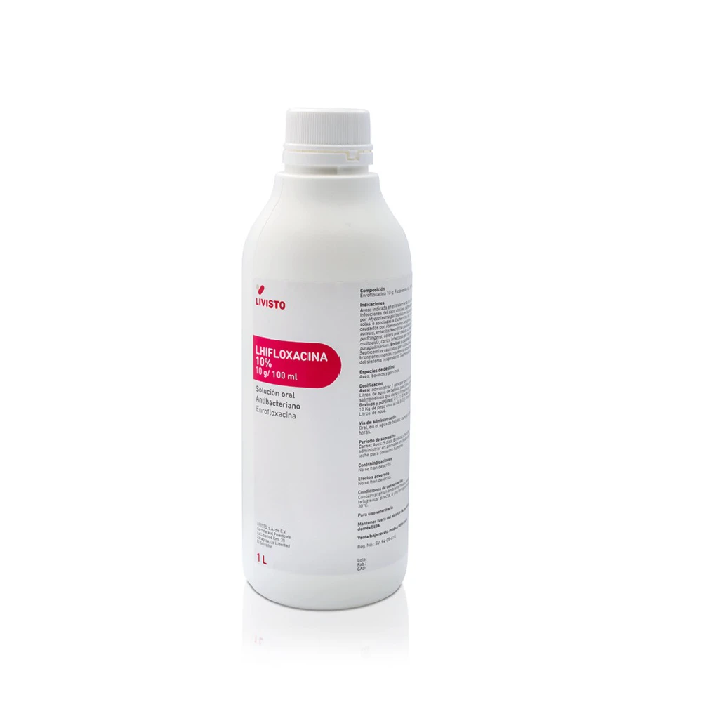 Lhifloxacina LH 10% 100 ml