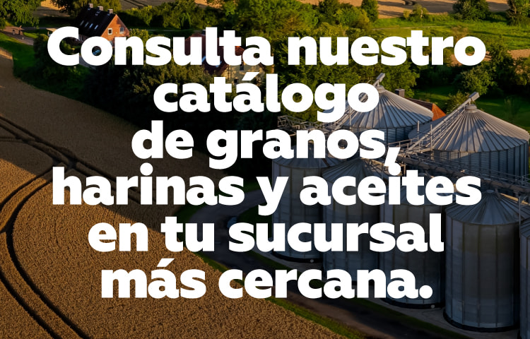 granos, harinas y aceites
